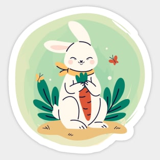 Easter Rabbit Sticker